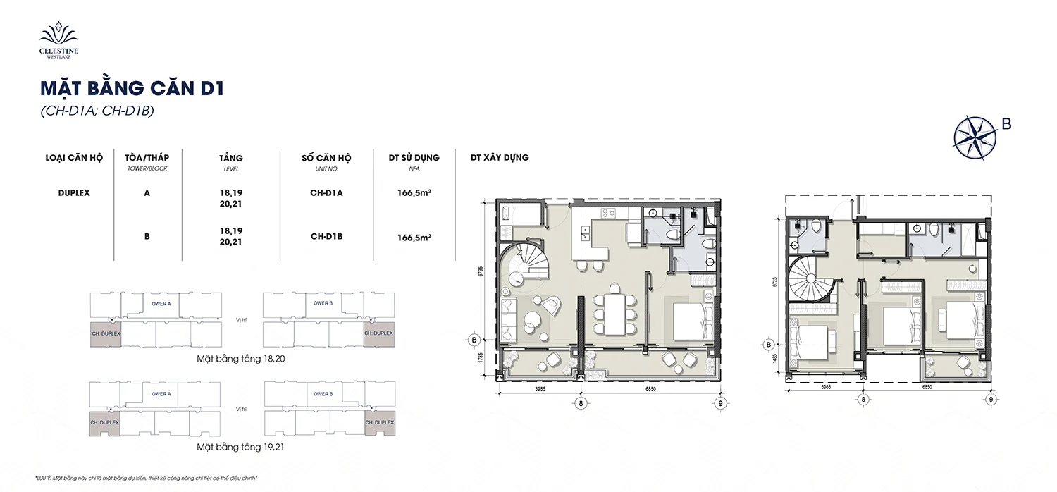 Căn Duplex Celestine 1